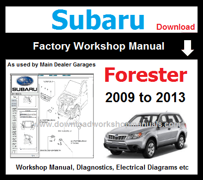 Subaru Forester Workshop Repair Manual Download